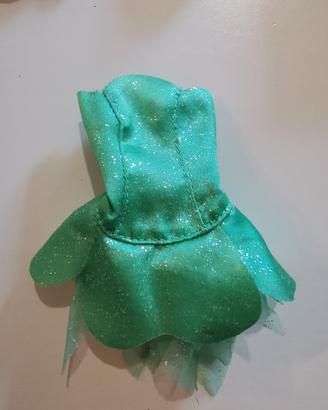 Abito verde con brillantini  barbie fairytopia 200