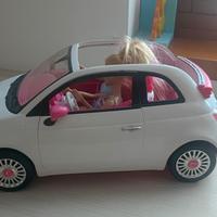 auto barbie fiat 500