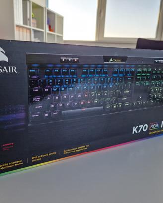 Tastiera meccanica Corsair K70 RGB MK.2 gaming