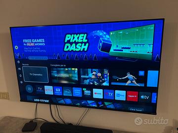 Smart TV Hisense 50” QLED 4K