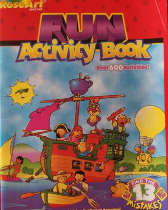 Fun Activity Book-RoseArt - over 600 activities
