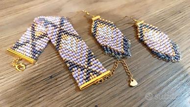 Bracciale e orecchini 