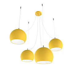 Lampada Lumicom joe x4: decentrato opaco