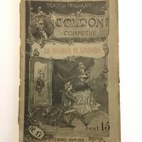 Libretto Commedia Goldoni 1890