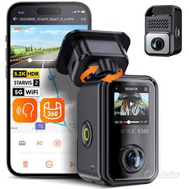 VANTRUE E360 dashcam panoramicava 360gradi