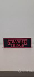 Stranger Things logo 3d