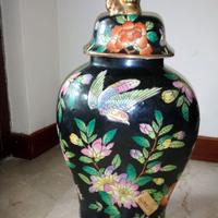 Grande vaso cinese di porcellana h50