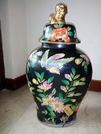 Grande vaso cinese di porcellana h50