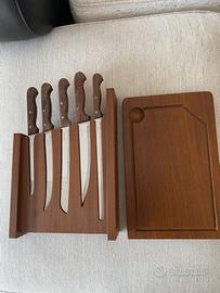 Coltelli AMC con tagliere