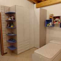 cameretta nuova con armadio angolare