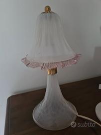 Lampada vetro di Murano
