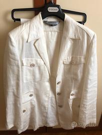 Sportmax tailleur puro lino