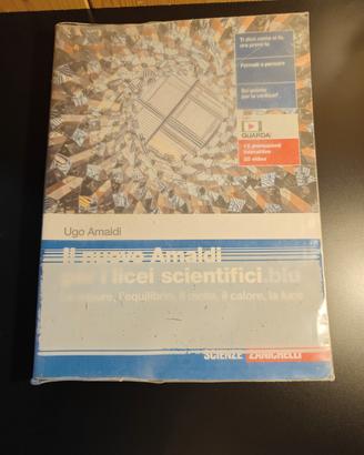 libro il nuovo Amaldi per liceo scientifici.blu