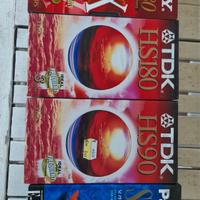 Cassette VHS vergini