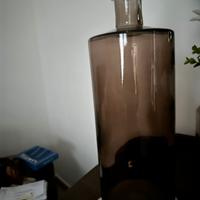 Vaso in vetro moderno altezza cm 40