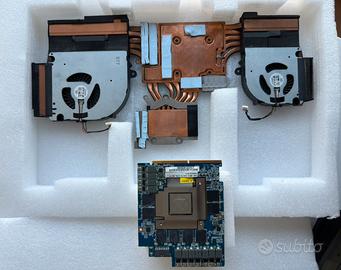 Clevo mxm nVidia RTX 2080 Super 8 GB. + heatsink