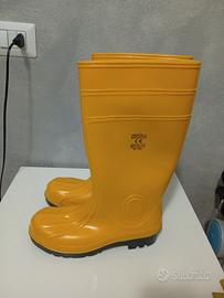 stivali da lavoro pioggia antinfortunistiche 