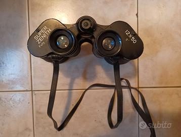 Binocolo vintage Zenith con custodia