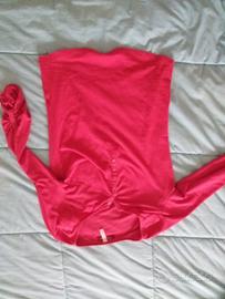 maglietta rossa bershka