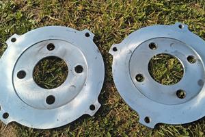 Coppia flange  fiat 500 epoca