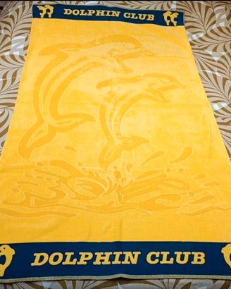 Telo mare jacquard-Dolphin Club