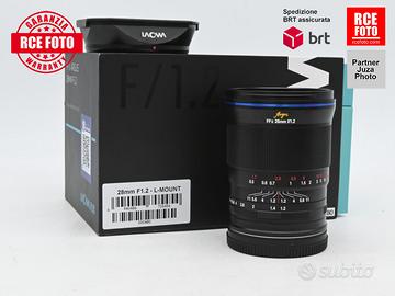 Venus Laowa Argus 28 F1.2 FF per L-Mount (Panasoni
