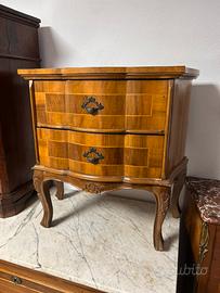 Comodino basso - 2 cassetti