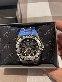 Bulova Maquina 98A313 Automatico Skeleton Acciaio