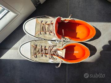 scarpe Converse 42 unisex tela