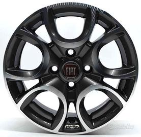 4 cerchi lega fiat panda 500 lancia r14 lt103