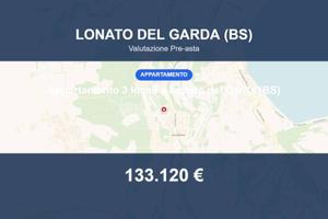 Immobile in asta di 45 m² con box auto a Lonato de