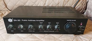 AMPLIFICATORE AUDIO P.A. SA 30