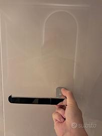 Porta rotolo carta igienica INDA argento  Mito Cro