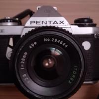 Pentax ME + obiettivo SMC Pentax-M 50mm f/2