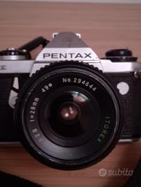 Pentax ME + obiettivo SMC Pentax-M 50mm f/2