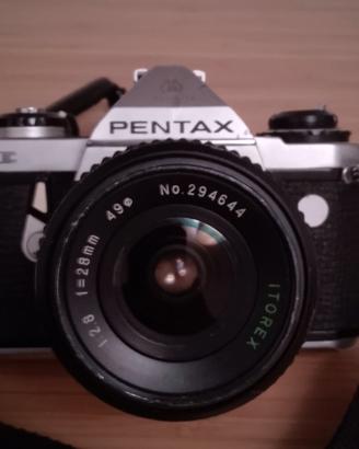 Pentax ME + obiettivo SMC Pentax-M 50mm f/2