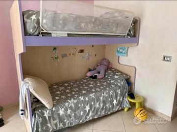 Letto soppalco castello colombini