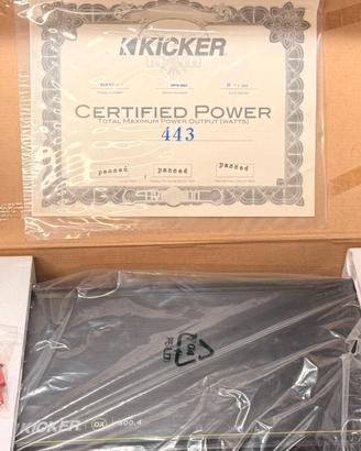Amplificatore KICKER DX400.4