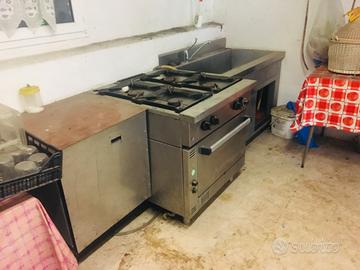 Cucina industriale acciaio inox