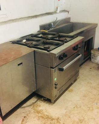 Cucina industriale acciaio inox