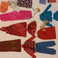 vestiti barbie anni 70