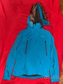 giacca tecnica a vento e sport con cappuccio