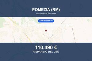 Immobile in asta di 113 m² a Pomezia