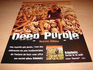 Deep purple "Bananas" promo poster