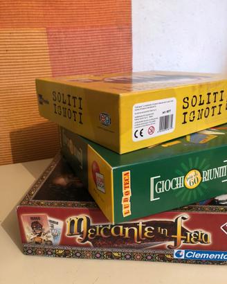 Giochi in scatola