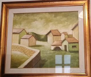 🖼️ QUADRO ORIGINALE OLIO SU TELA 60×50 cm –