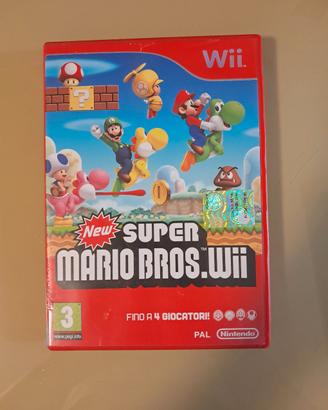 Super Mario Bros per WII + manuale originale