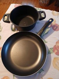 2 Padelle cucina a gas