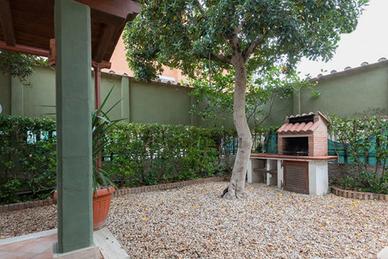 Fiumicino trilocale con giardino