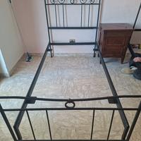 2 letti in vero ferro battuto